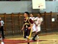 B Galpion shooting free throws, guarding Mitchell