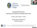 01-17-24 – Unleashing the Power of AI: Exploring Functionalities and Possibilities within Zoom Webinar