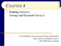 Chapter 04 - Slides 01-08 - Savings and Payment Services